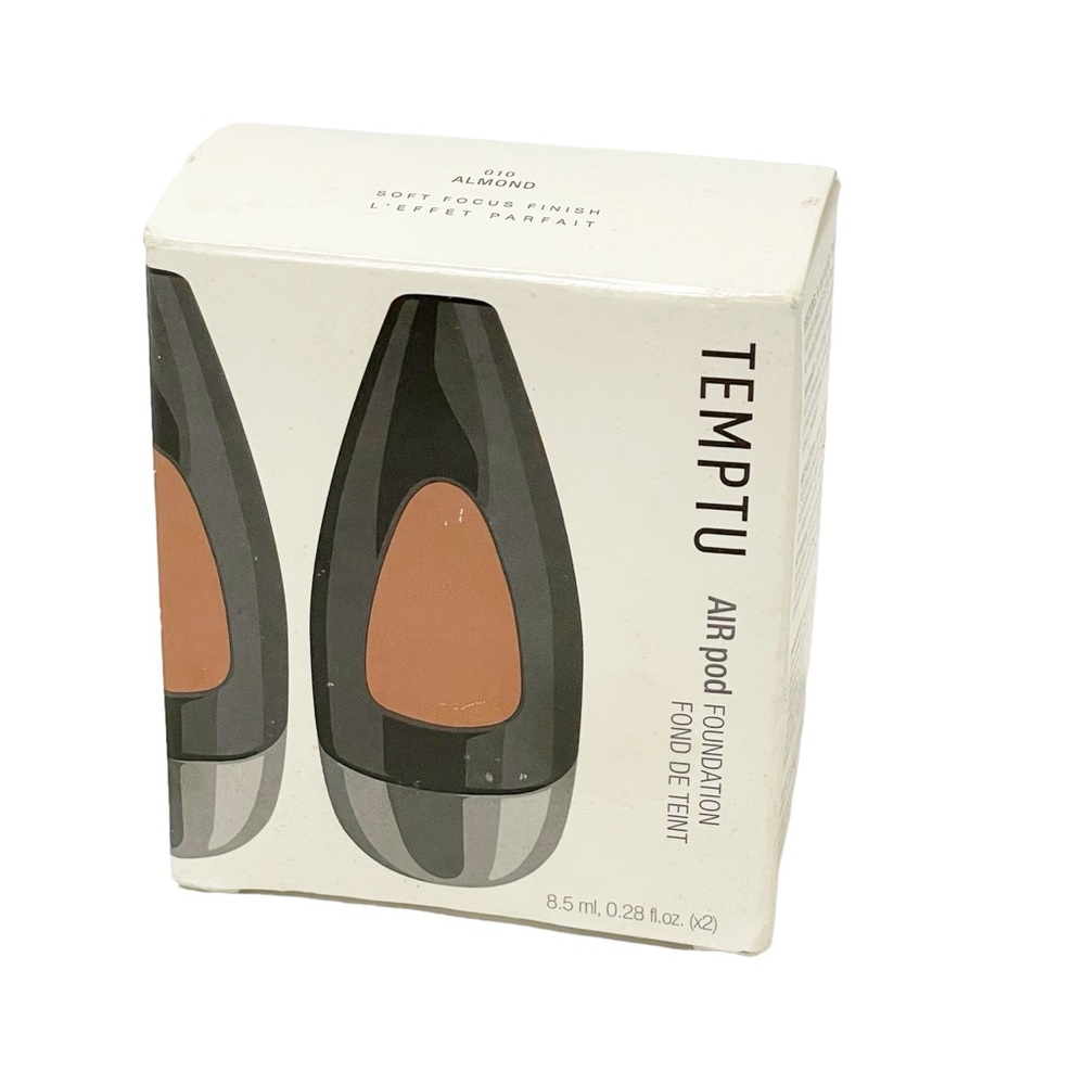 TEMPTU Air Pod Foundation 8.5ml/0.28fl.oz‎ Shade Almond 010 1 Pack NEW